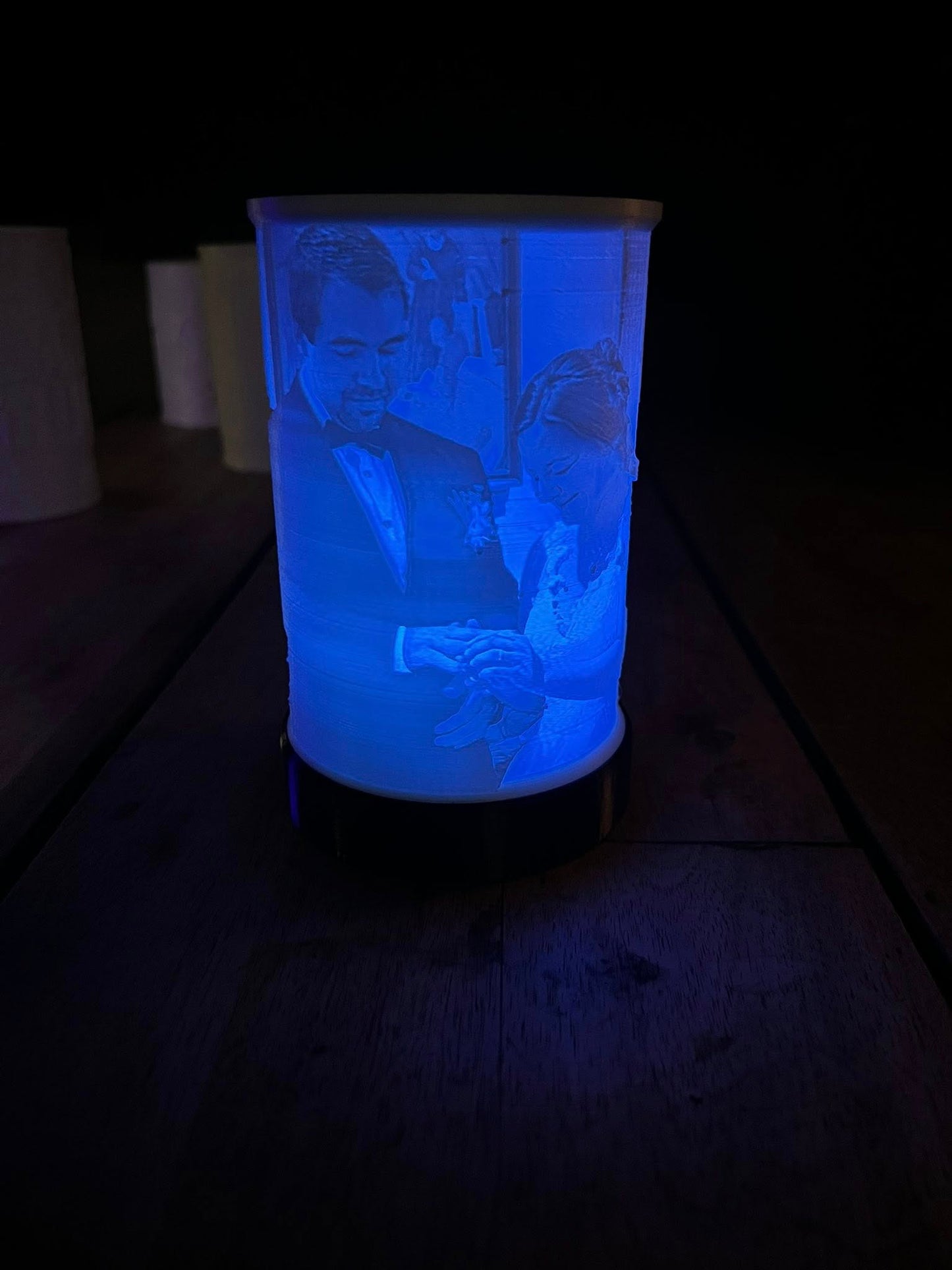 LED Tisch Lampe Personalisiert