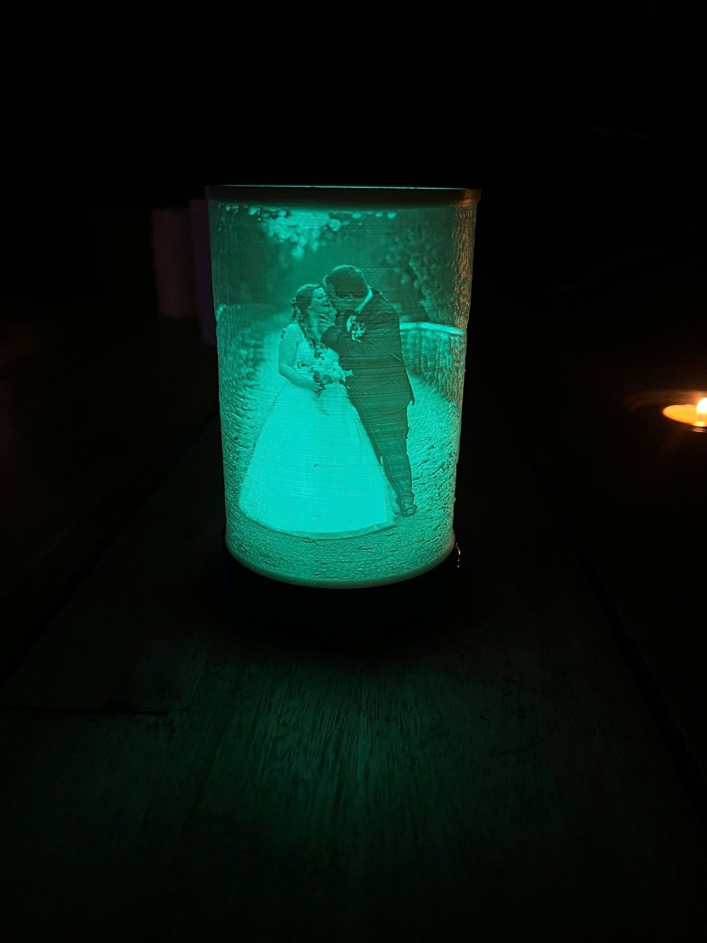 LED Tisch Lampe Personalisiert
