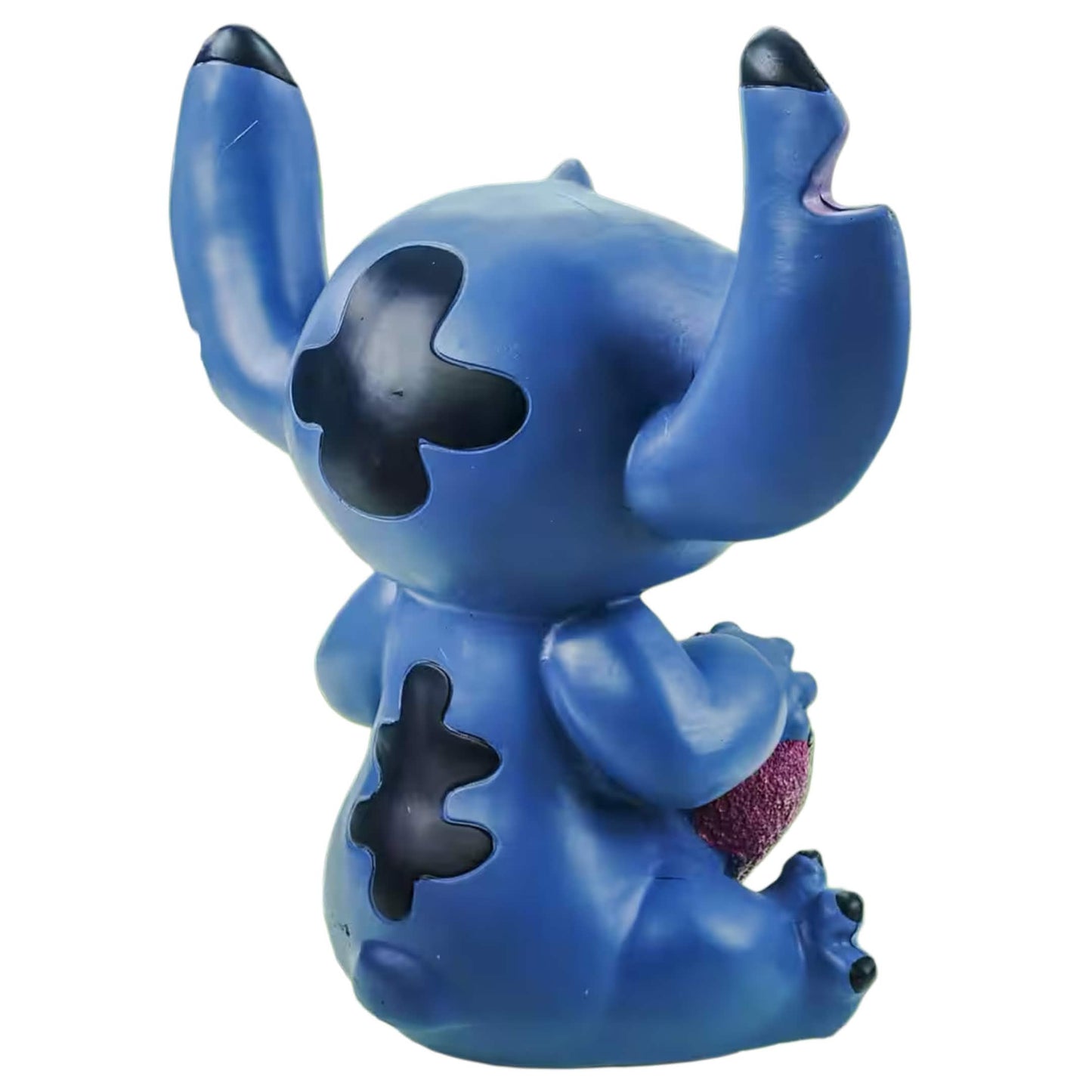 Gartenfigur Stitch mit Herz Wetterfeste