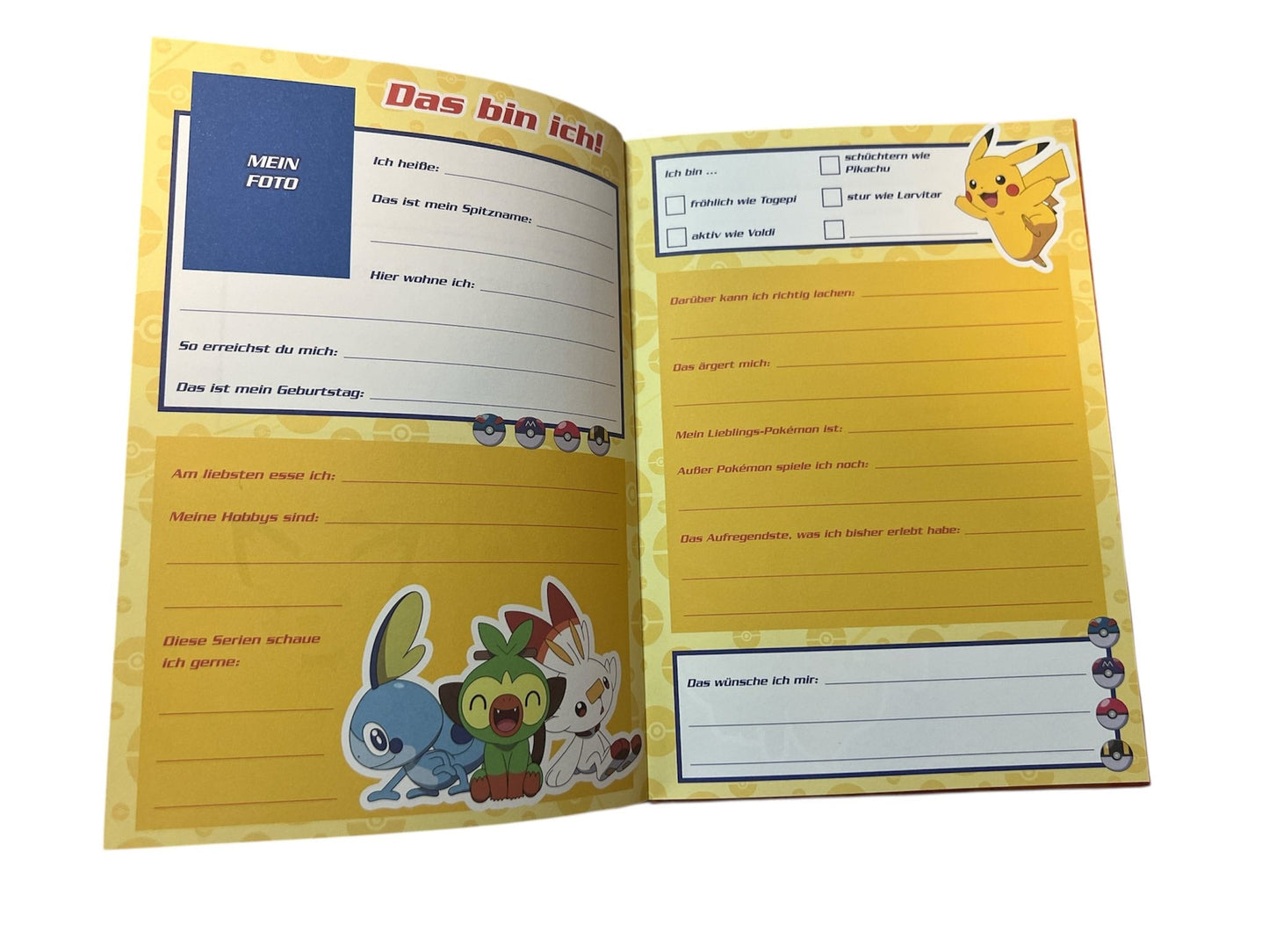 Pokémon: Meine Freunde: Freundebuch