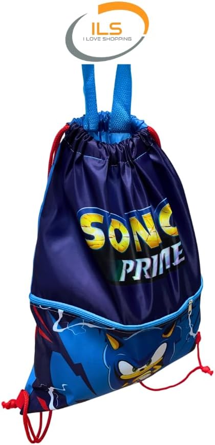 Sonic Luxuriöser Turnbeutel - Zurück zur Schule