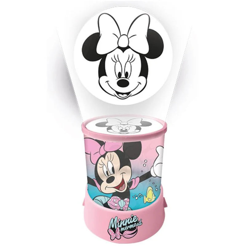 Disney Minnie Mermaid 2-in-1 Projektor Lampe  Nachtlicht