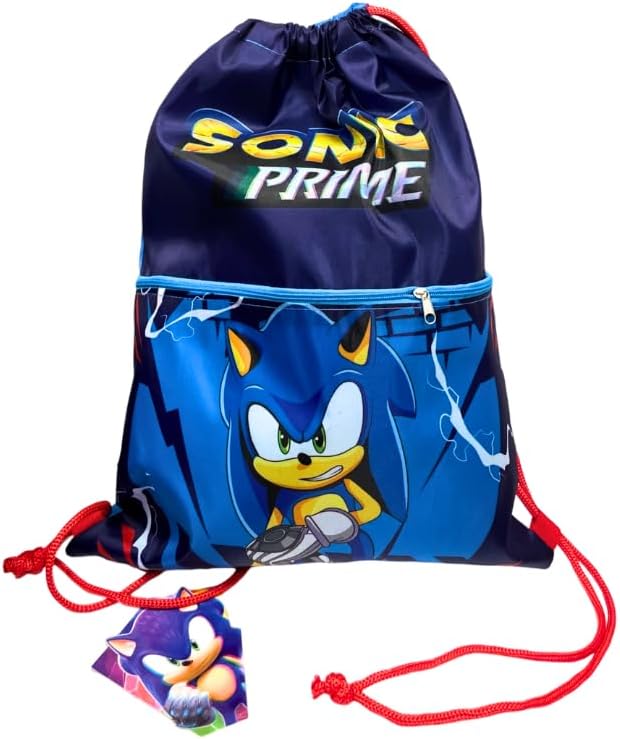 Sonic Luxuriöser Turnbeutel - Zurück zur Schule