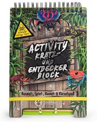 RETTE SICH... Kratz- & Entdecker Block