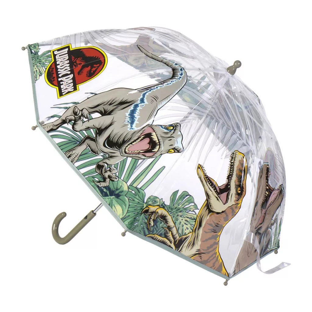 Jurassic Park Kinder transparenter Regenschirm