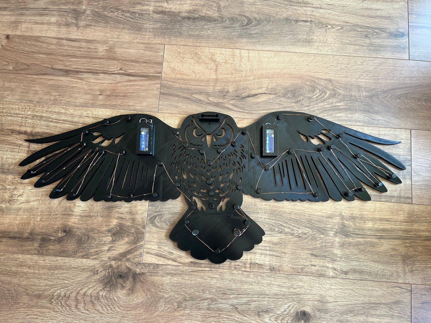 Motiv Puzzle Lampe Eule 3D