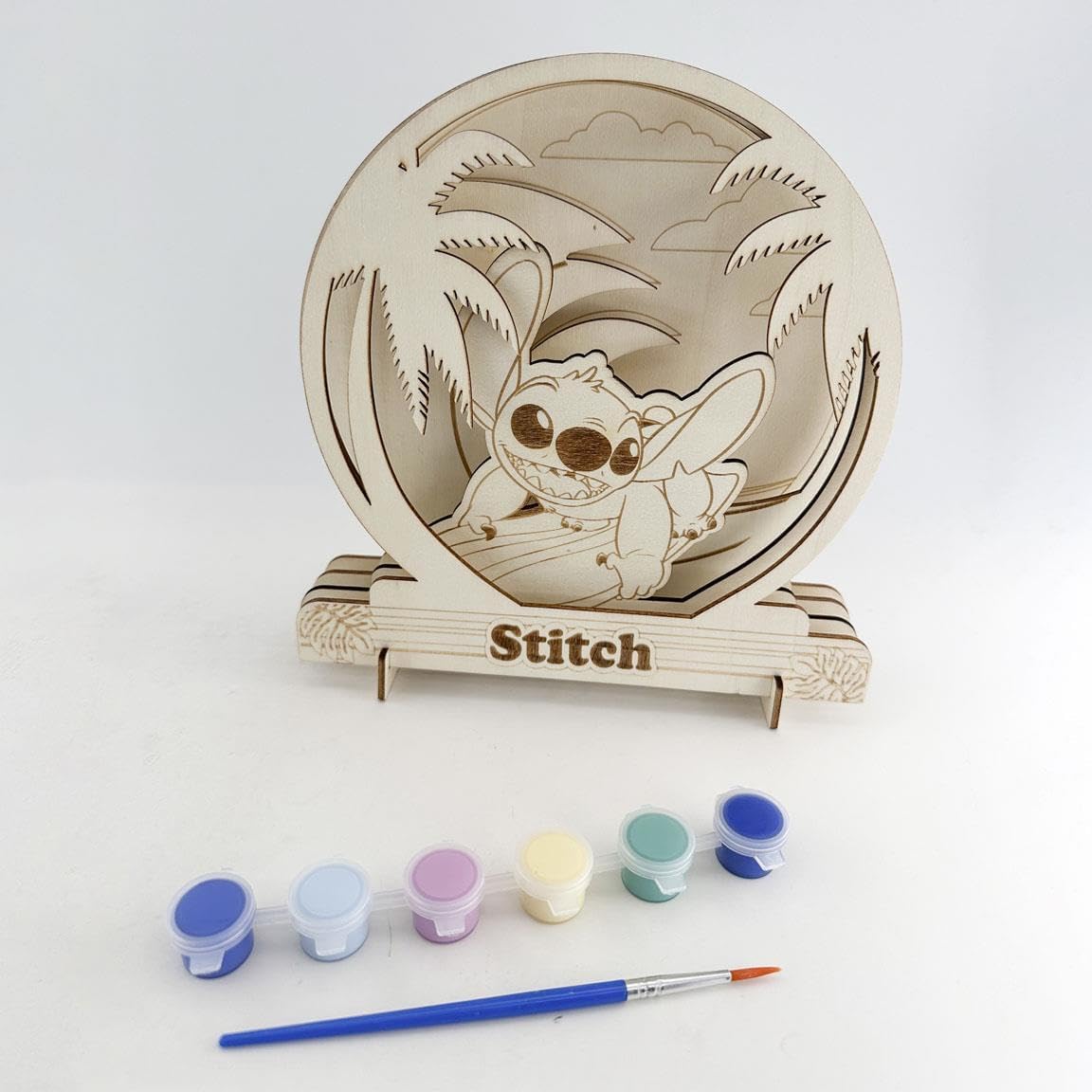 Disney Stitch Malset – Holzfiguren zum Ausmalen