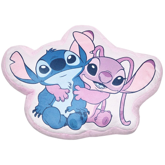 Dekokissen Disney Lilo und Stitch Angel 3D Velours Kissen