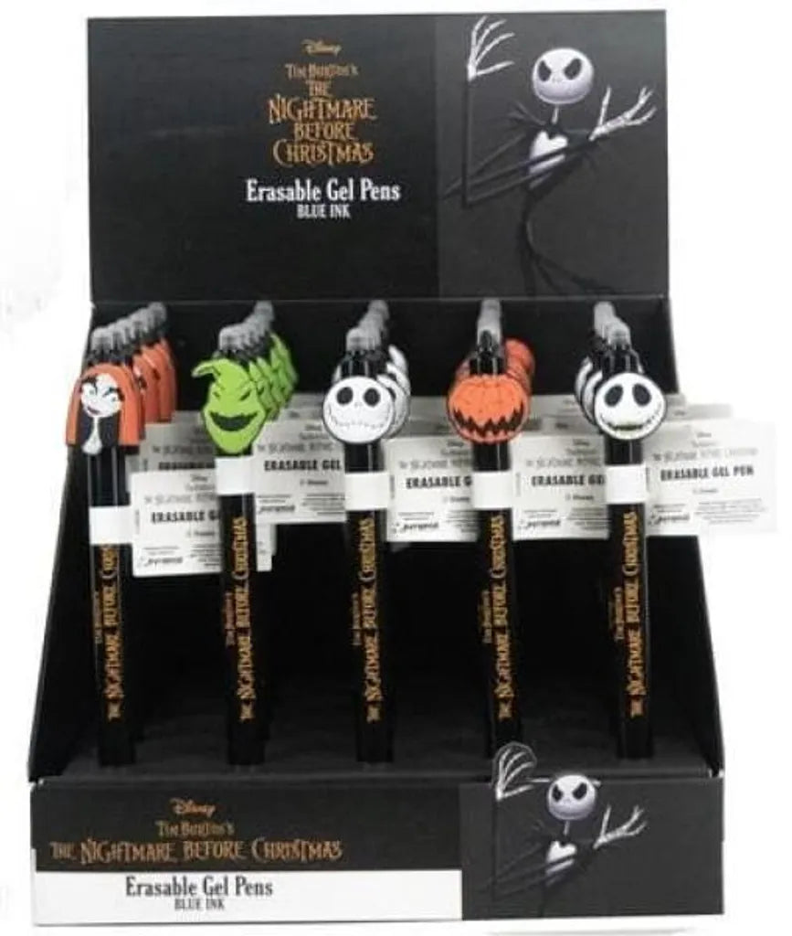 Nightmare before Christmas Radierbarer Gelstift Characters