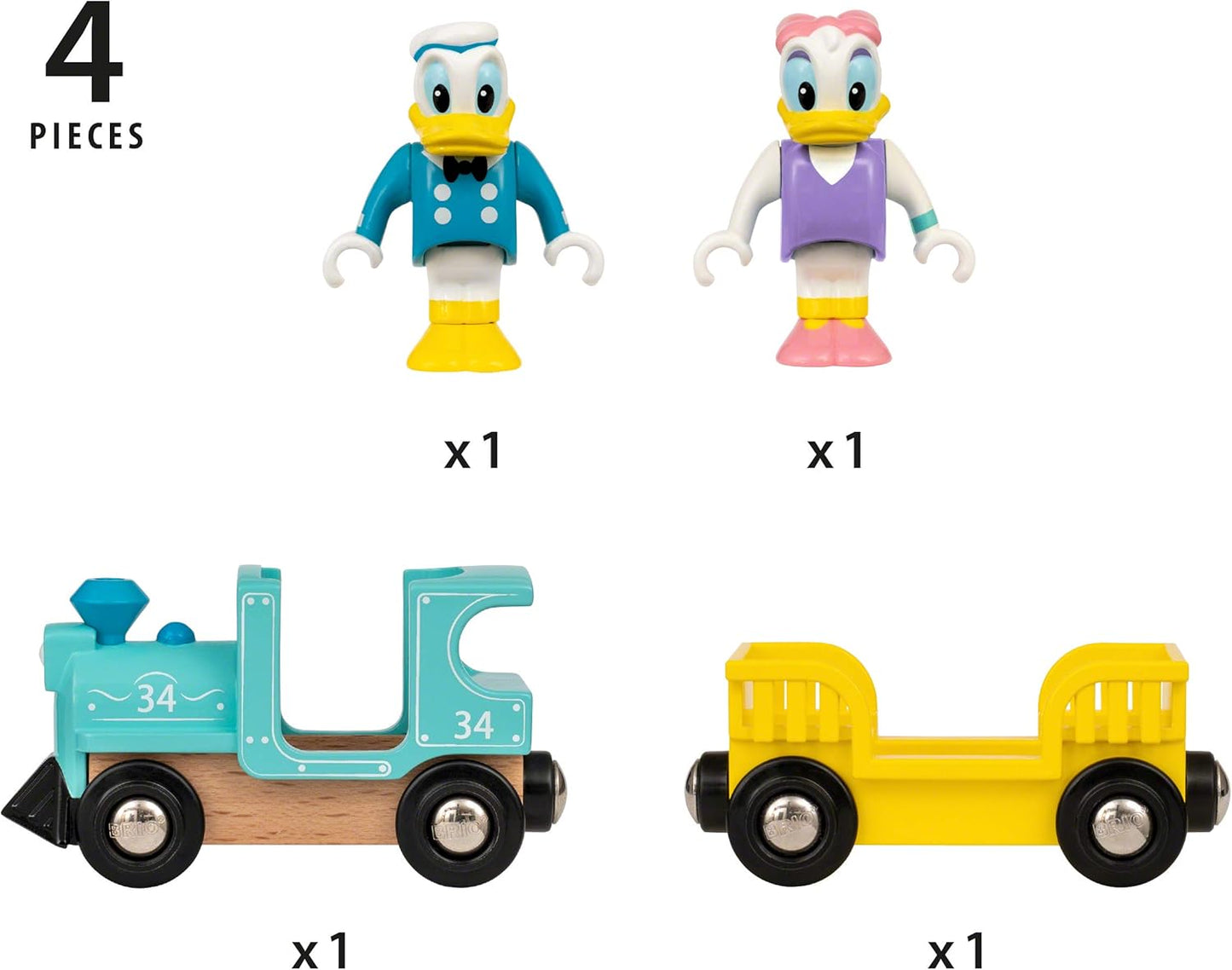 BRIO 32260 Donald & Daisy Duck Zug