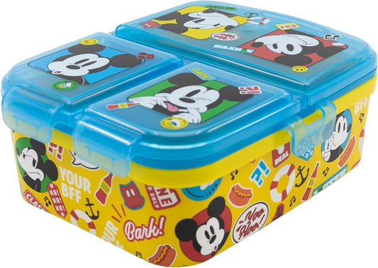 Disney Mickey Maus XL Brotdose mit mehreren Fächern