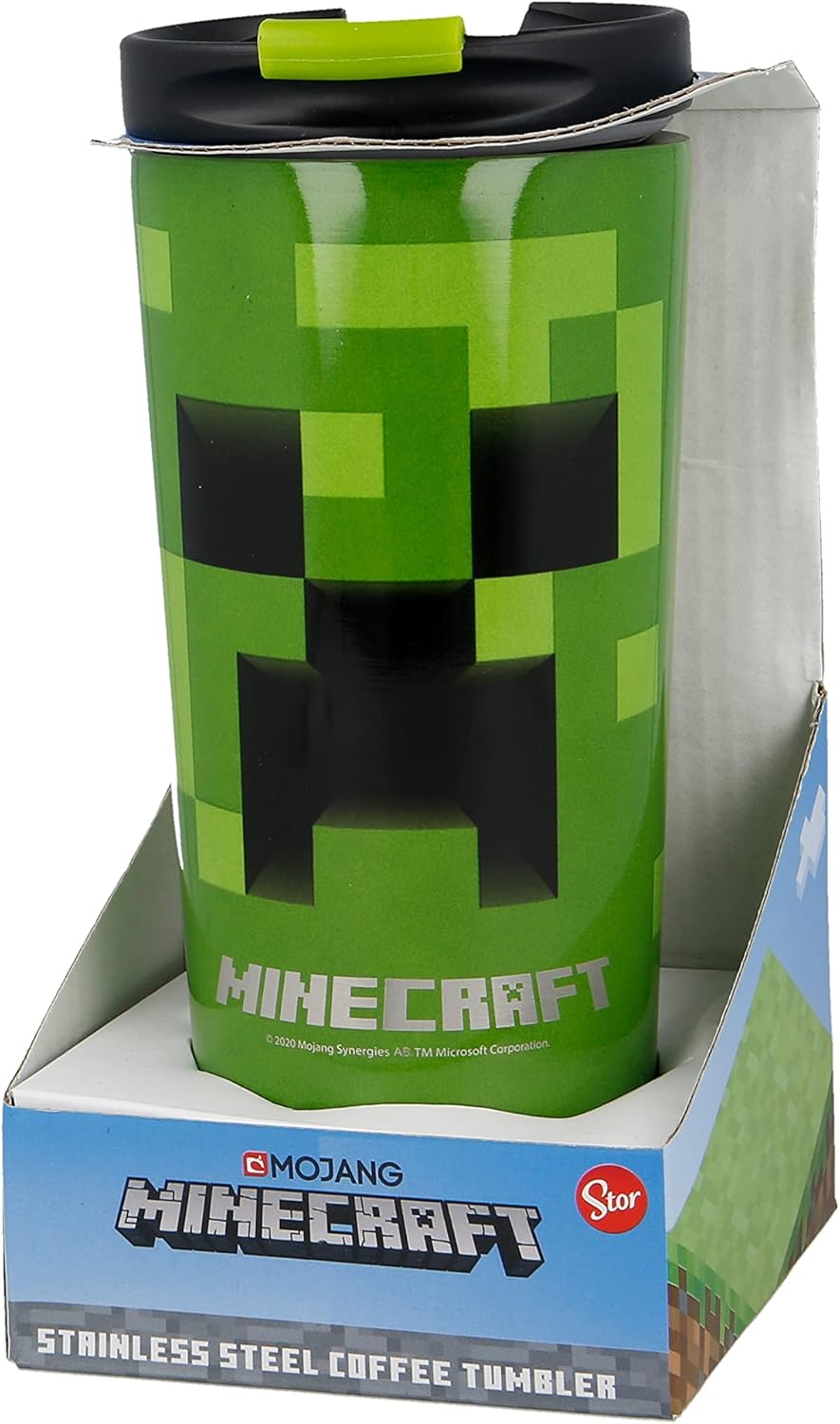 Minecraft Edelstahl-Reisebecher Creeper