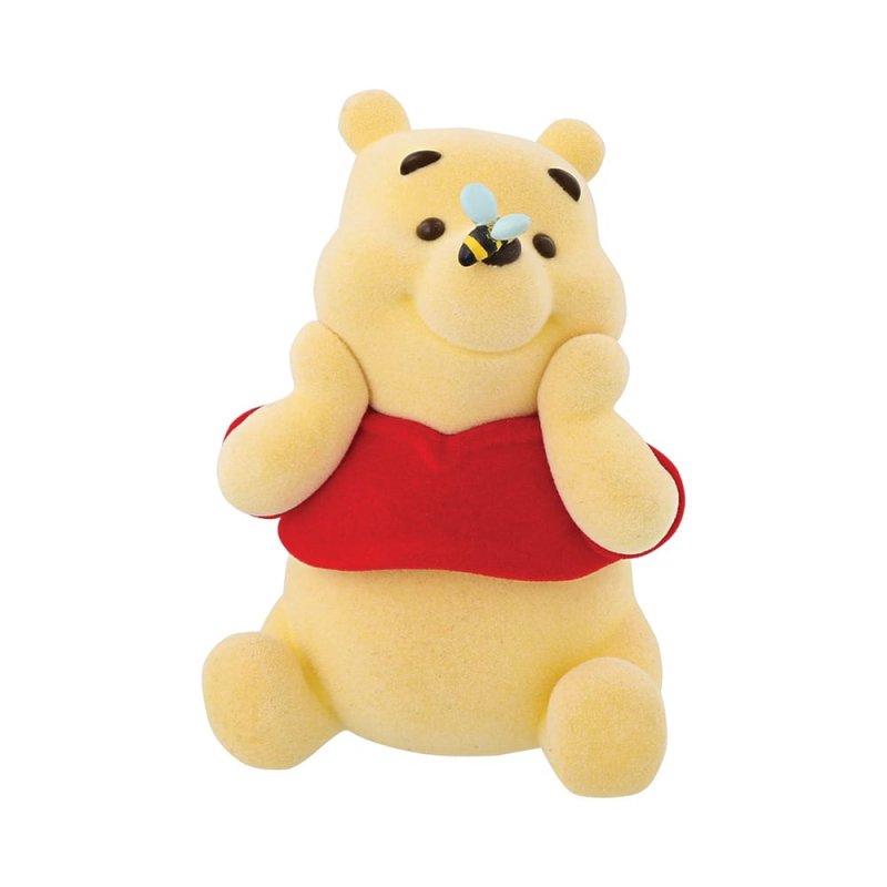 Beflockte Winnie-Puuh-Figur