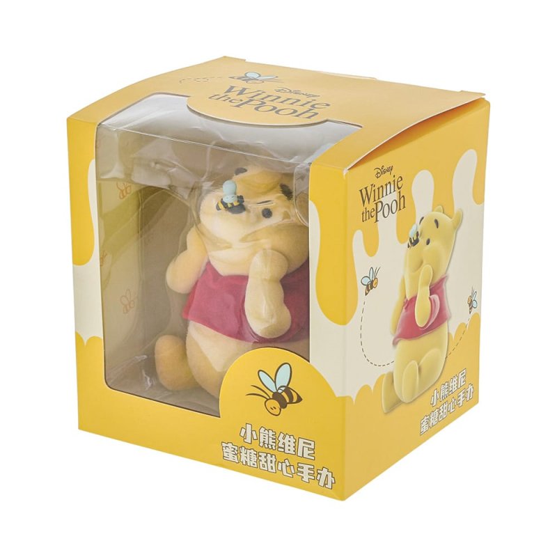 Beflockte Winnie-Puuh-Figur