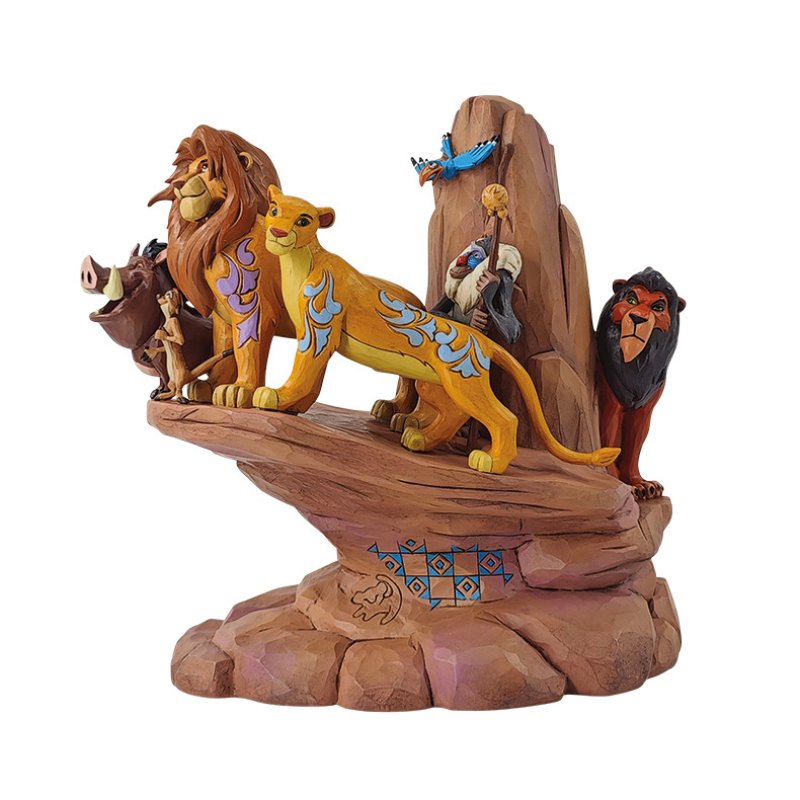Vorbestellung Figur Der König Der Löwen In Stein Gemacht - Disney Traditions