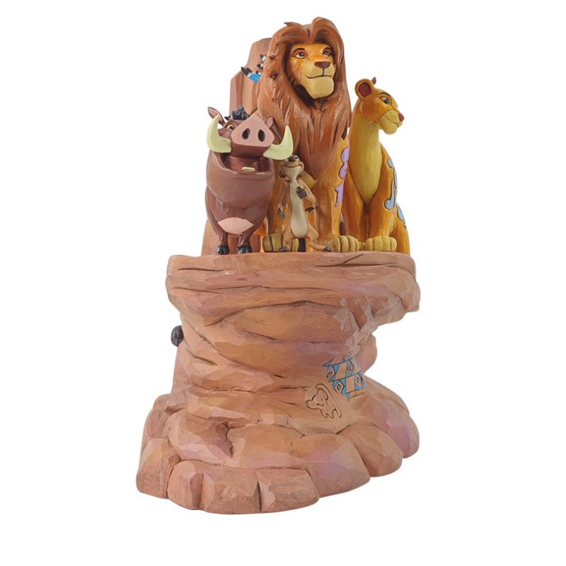 Vorbestellung Figur Der König Der Löwen In Stein Gemacht - Disney Traditions
