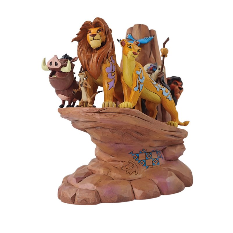 Vorbestellung Figur Der König Der Löwen In Stein Gemacht - Disney Traditions