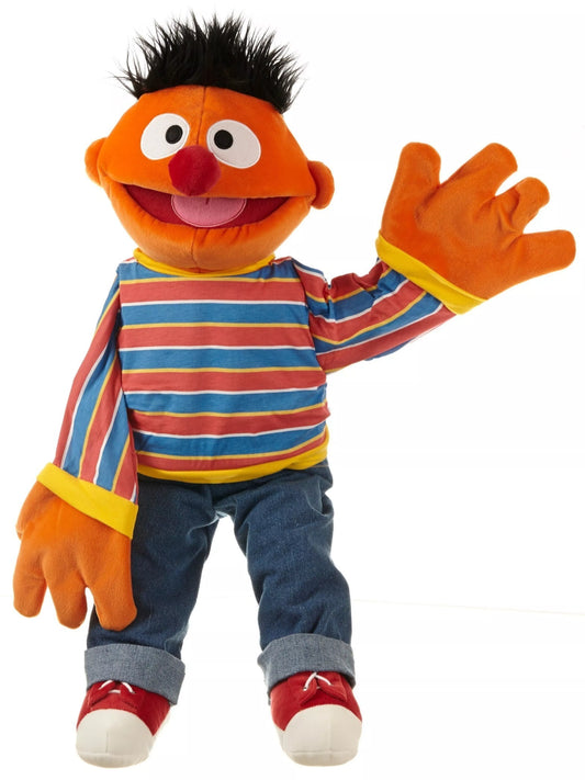 Vorbestellung  Handpuppe Living Puppets® Handpuppe Ernie 45 cm SE200