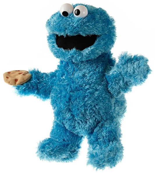Vorbestellung Handpuppe Living Puppets Sesamstraße Handpuppe Krümelmonster 37 cm