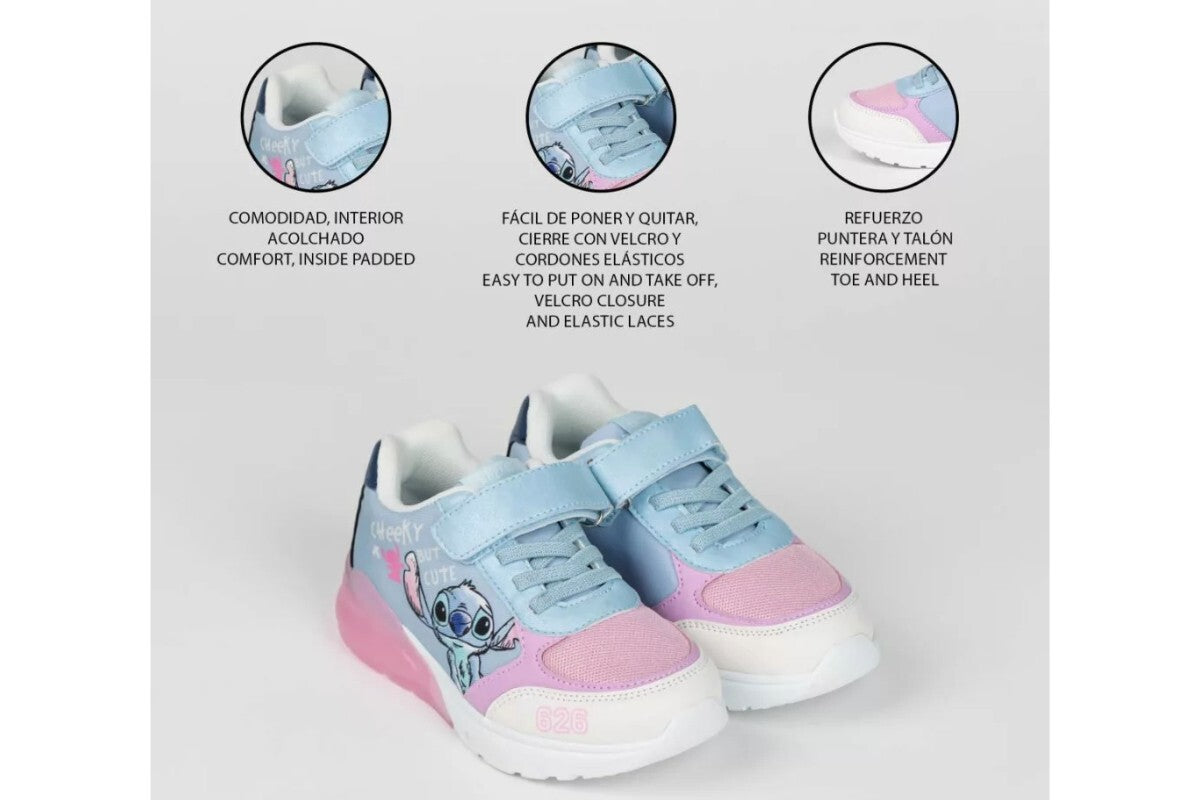 LED Blinkende Turschuhe Stitch & Angel