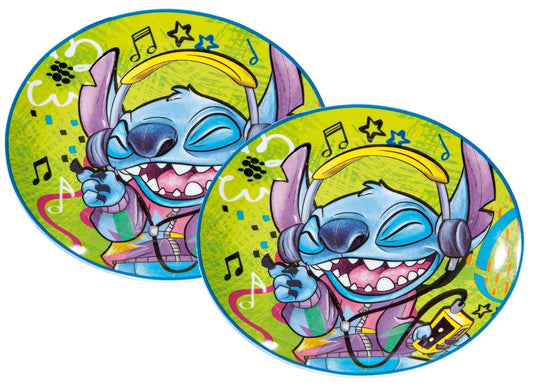 2tlg. Set Stitch Porzellan Teller