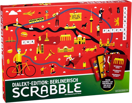 Mattel - Scrabble - Dialekt-Edition: Berlinerisch