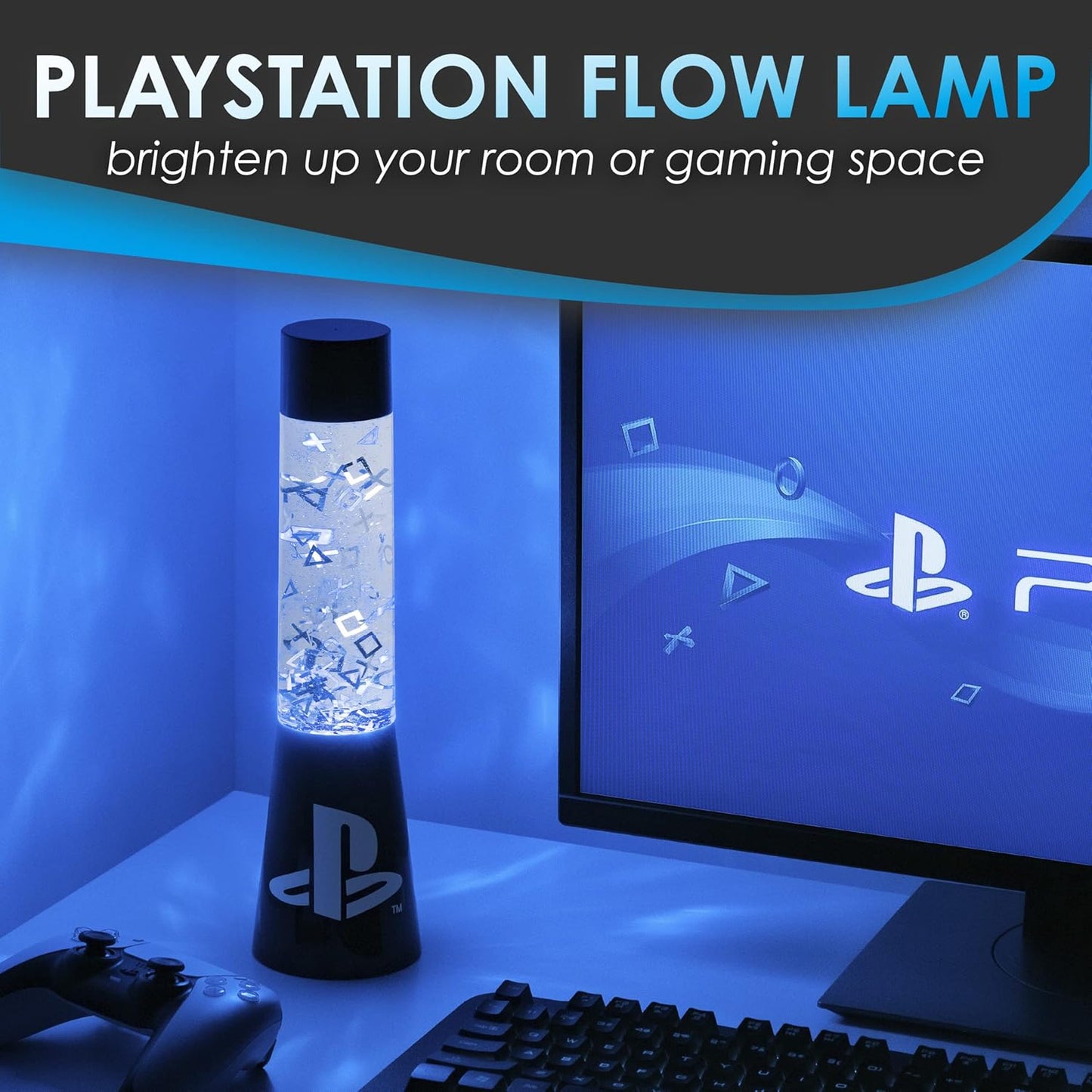 Playstation Kunststoff Lavalampe