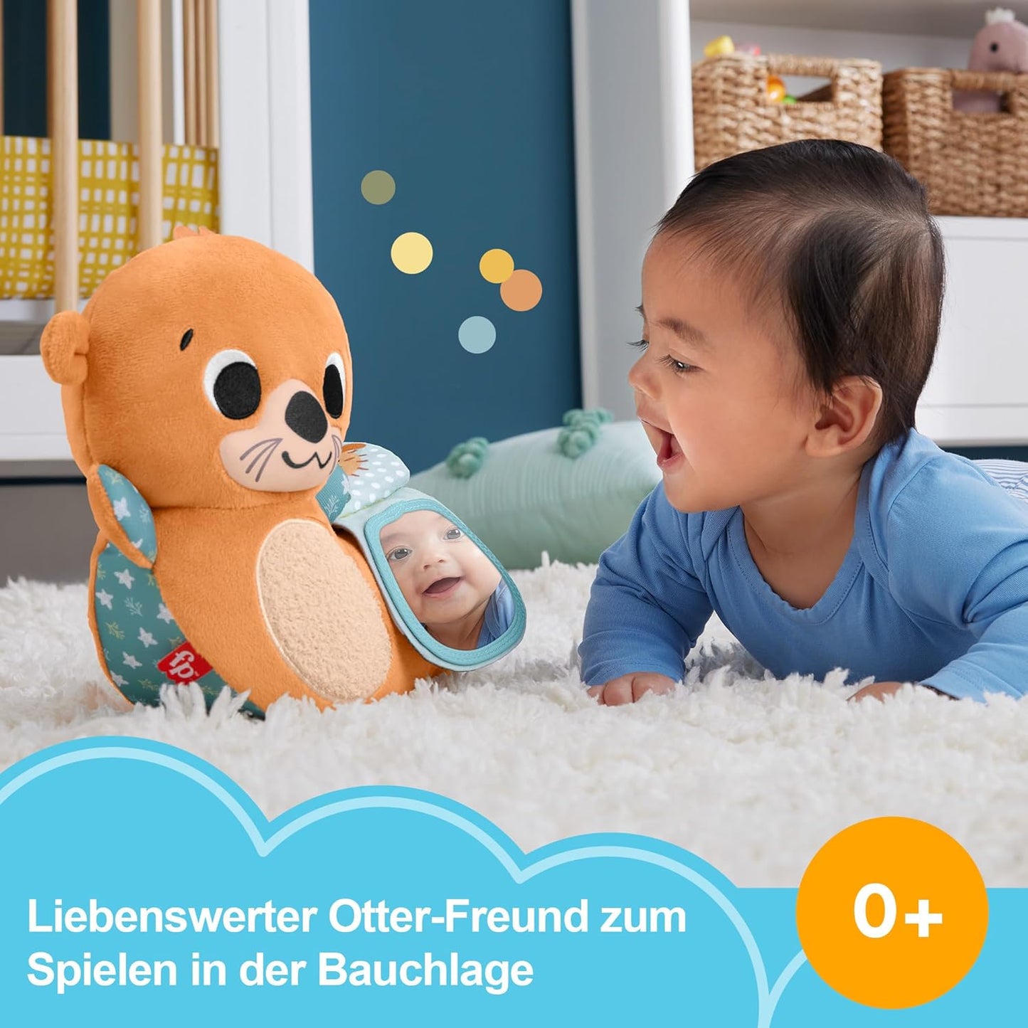 Fisher-Price 2-in-1 Bauchlage Otter