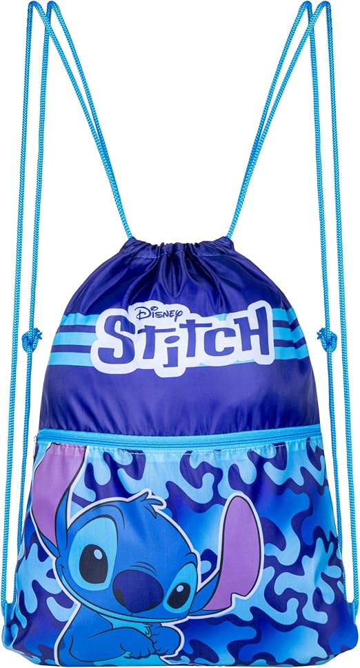 Disney Stitch Kinder Kordelzug Turnbeutel