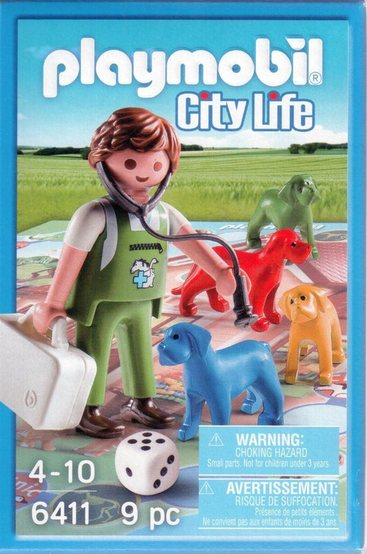 Playmobil 6411 - City Life - Tierklinik-Brettspiel