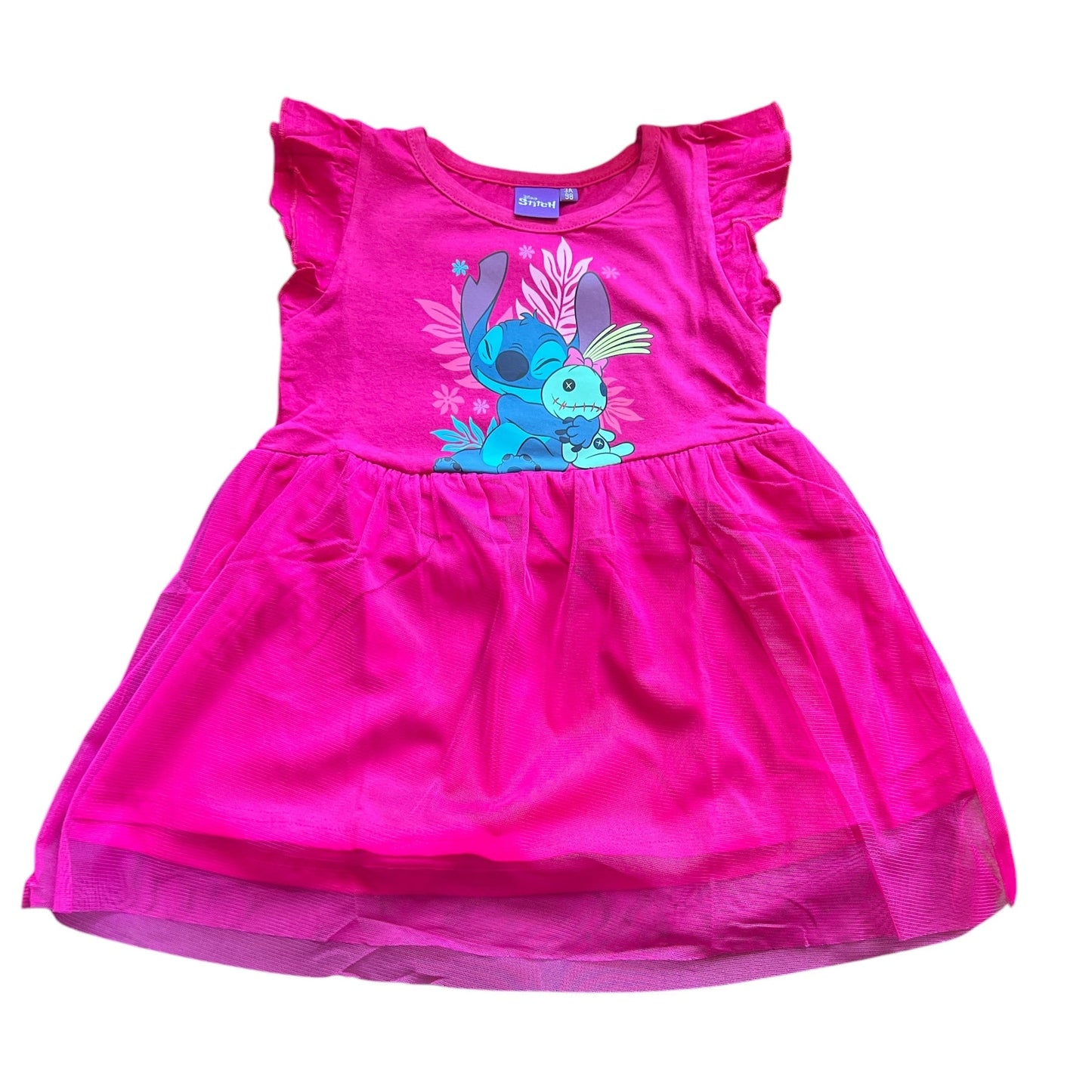 Stitch Sommer Kleid Pink