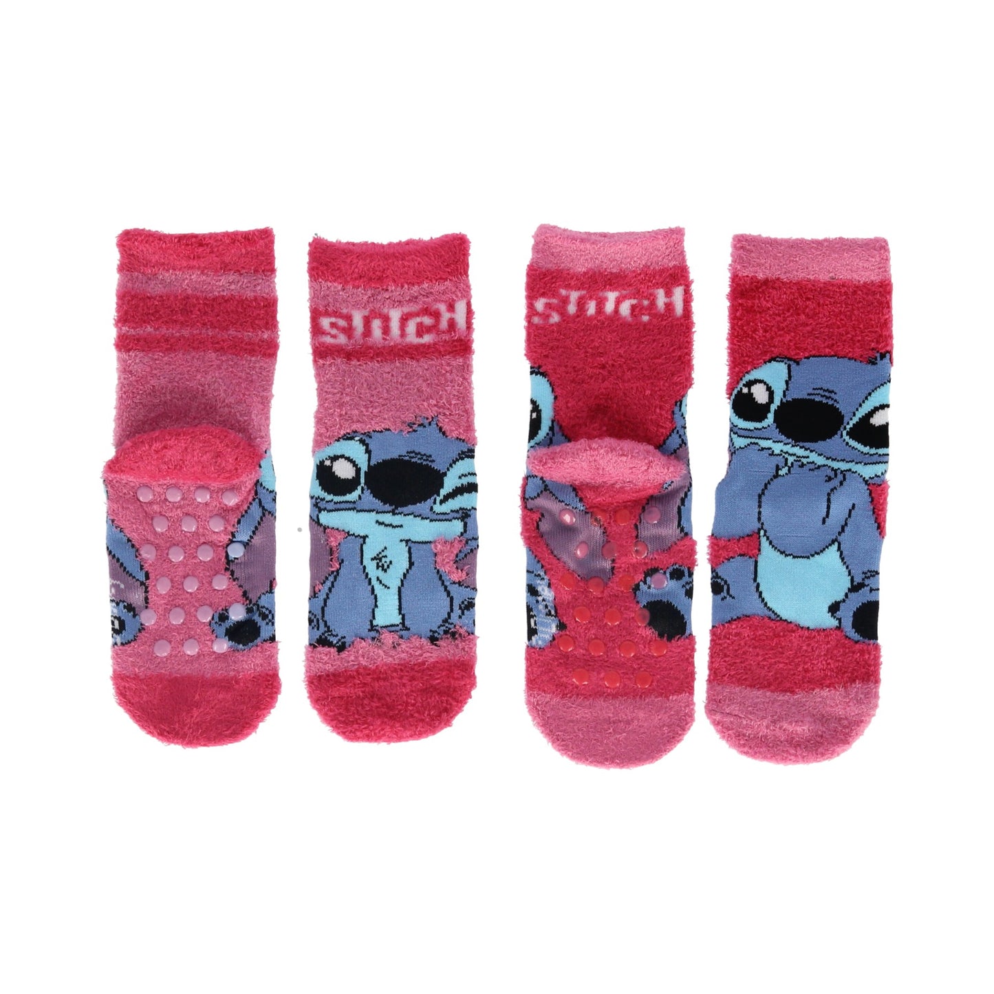 Lilo & Stitch 2er-Pack flauschige Socken Anti-Rutsch Socken