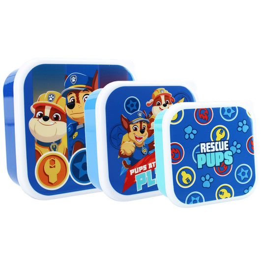 Paw Patrol 3 er Set Brotdosen