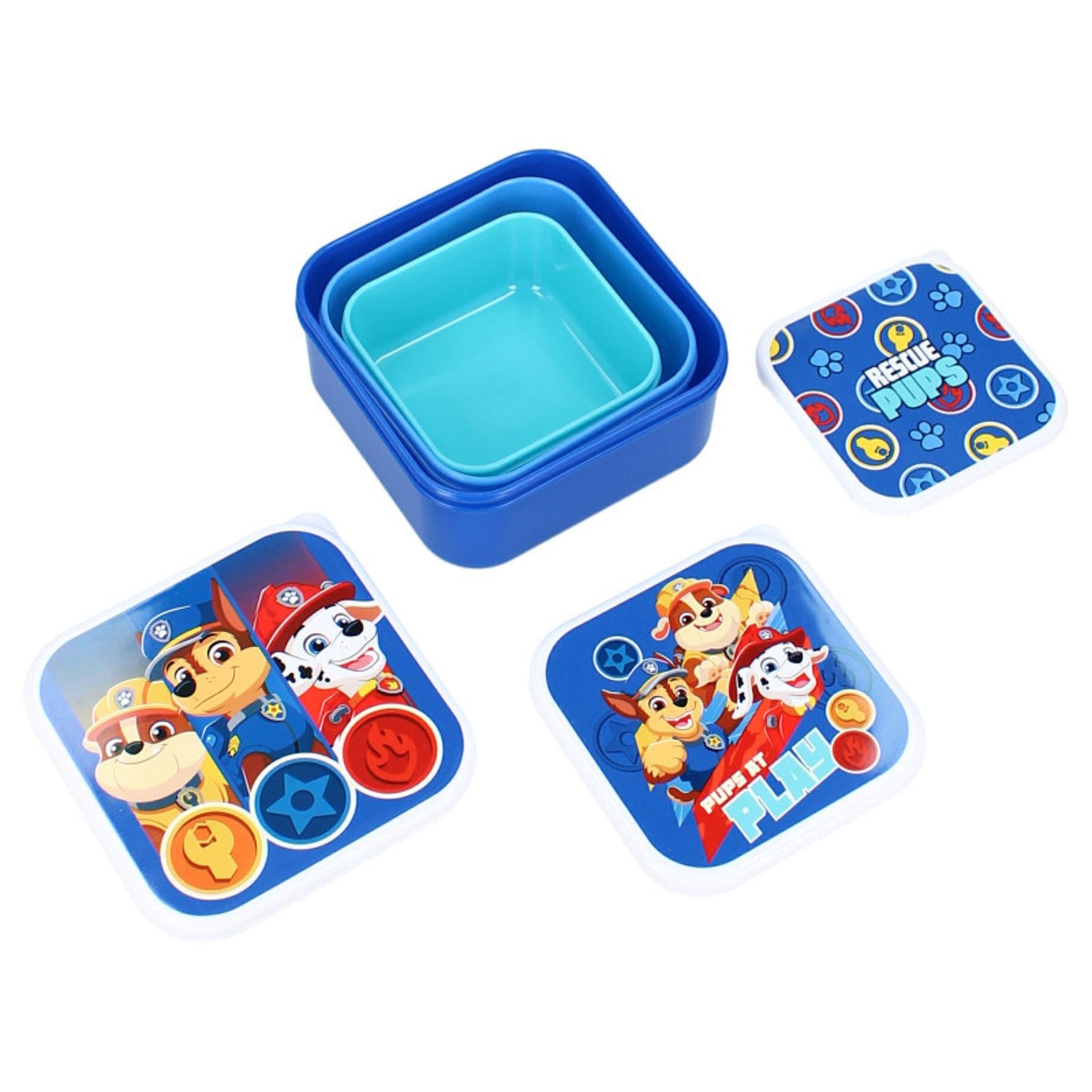 Paw Patrol 3 er Set Brotdosen