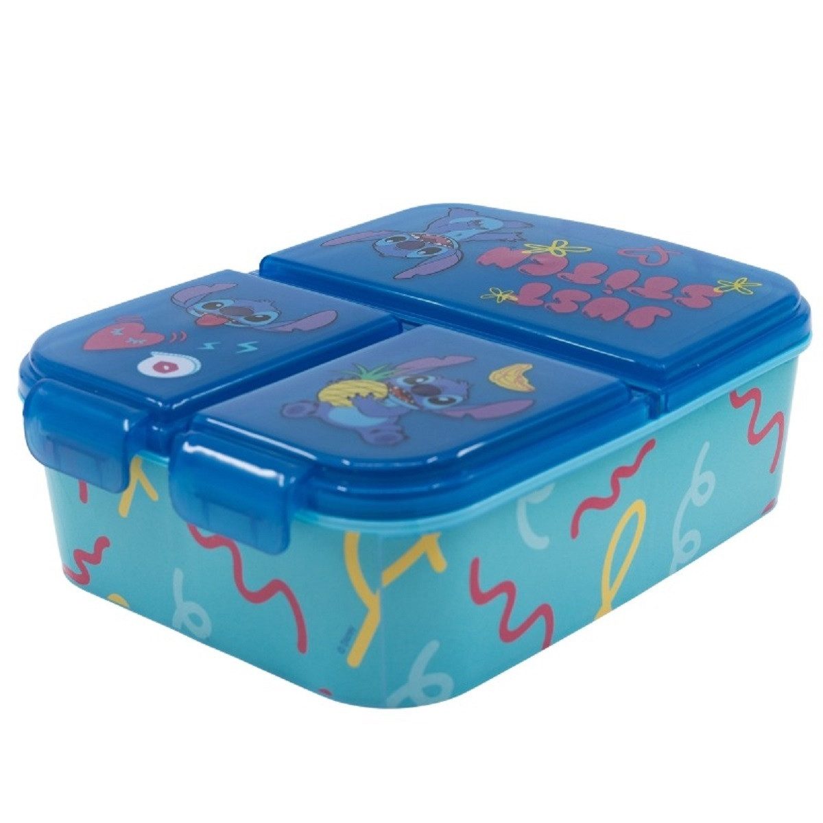 Lilo & Stitch Kinder Brotdose Lunchbox 3 Fächer