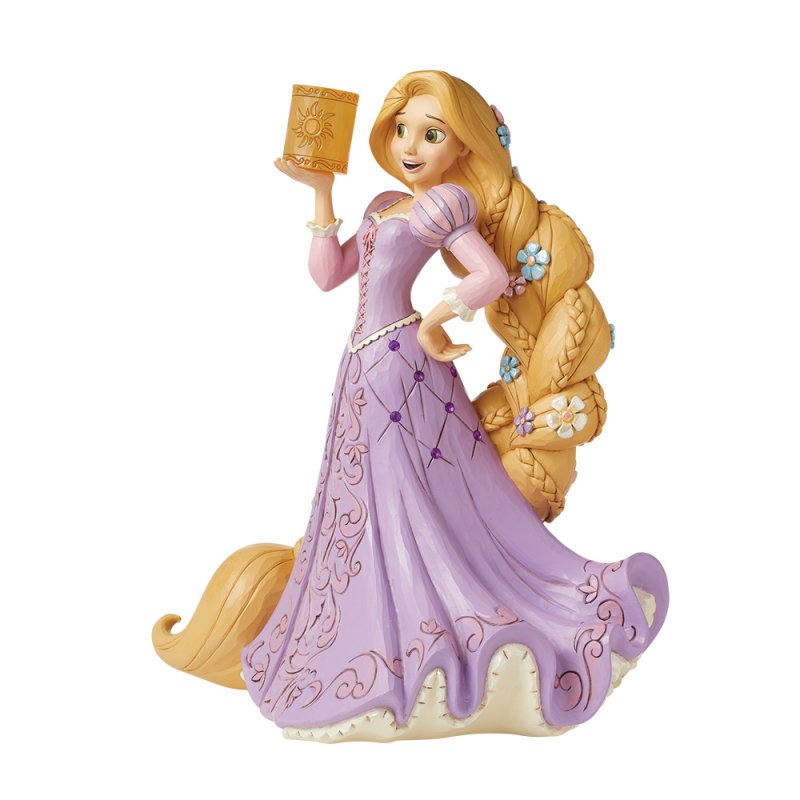 Vorbestellung Disney Traditions / Jim Shore Figur - Rapunzel Deluxe "A Daring Dreamer
