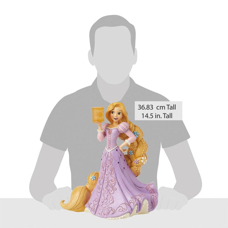 Vorbestellung Disney Traditions / Jim Shore Figur - Rapunzel Deluxe "A Daring Dreamer