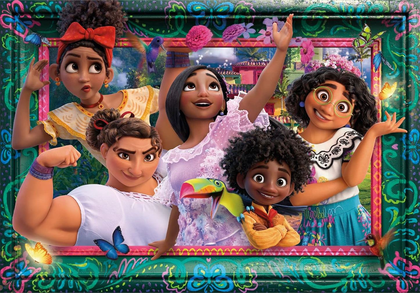Clementoni 20348 Glitter Disney Encanto-Puzzle 104 Teile