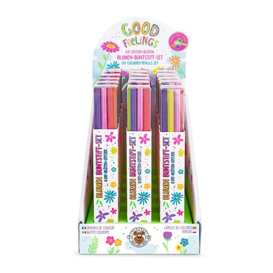 Good Feeling 9 Buntstifte mit Spitzer