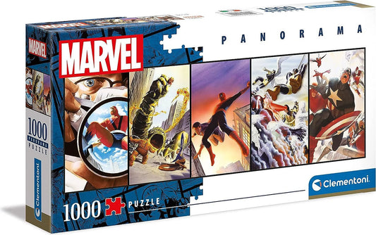 Panorama Puzzle - Marvel (1000 Teile) Superhelden Puzzel