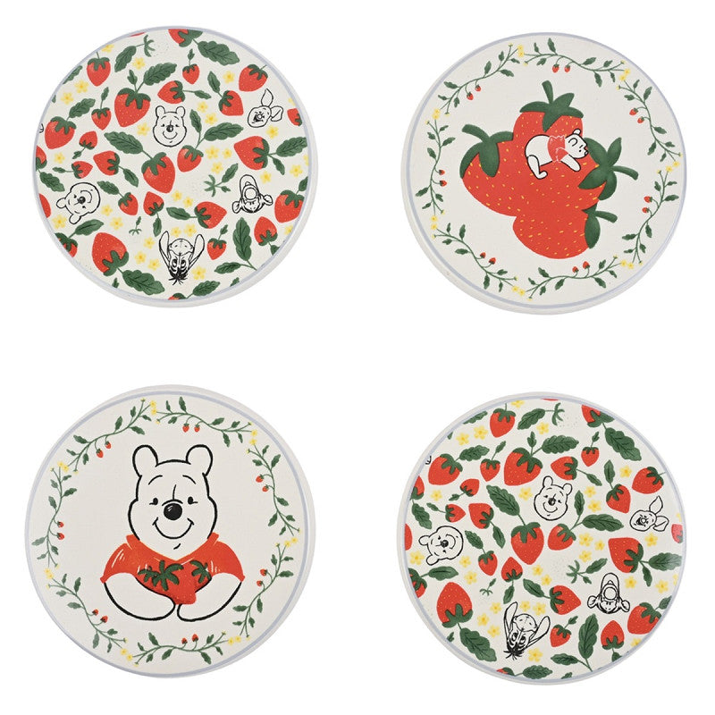Untersetzer-Set mit 4 Frühlingsmotiven von Winnie Puuh