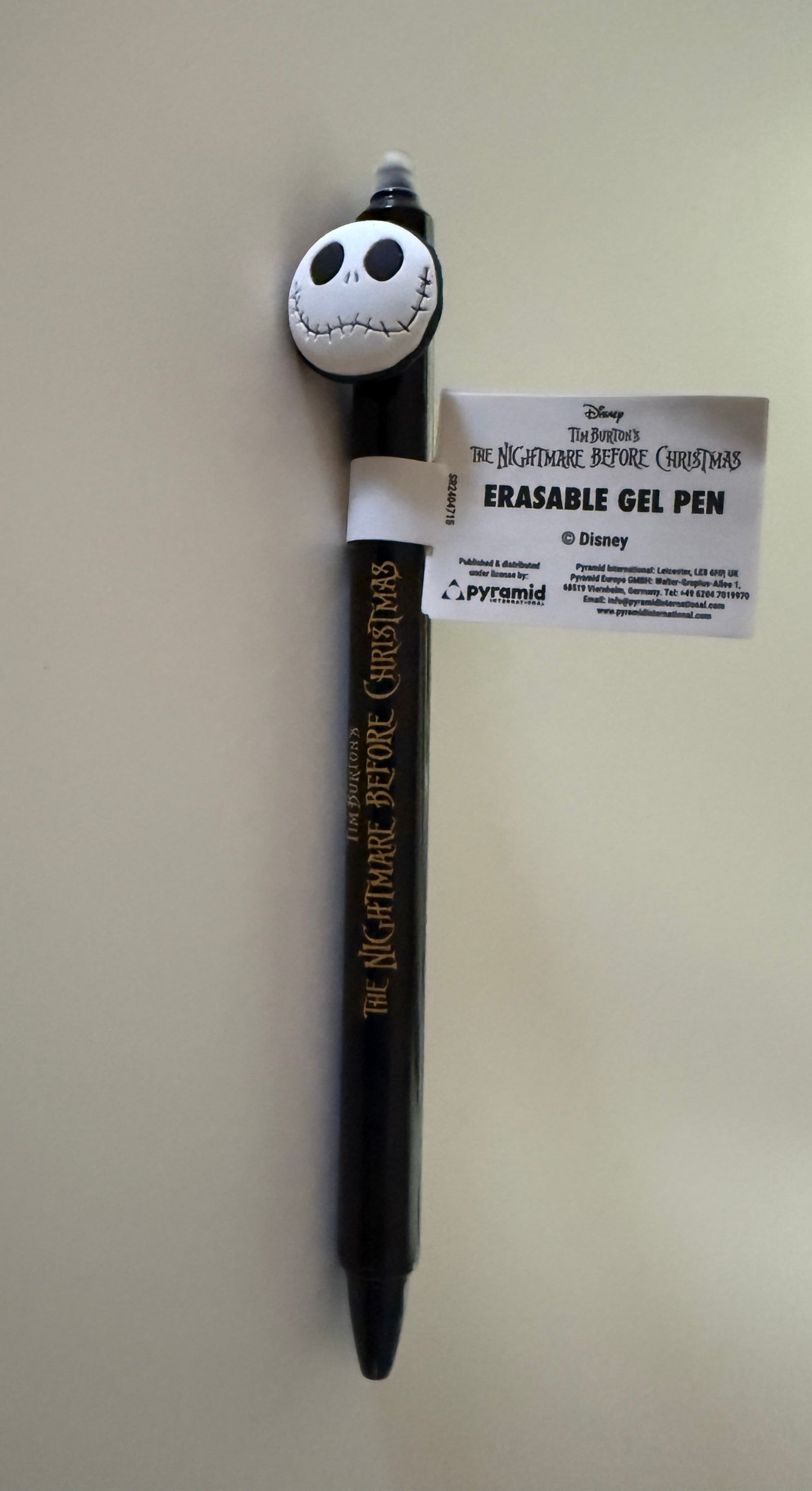 Nightmare before Christmas Radierbarer Gelstift Characters