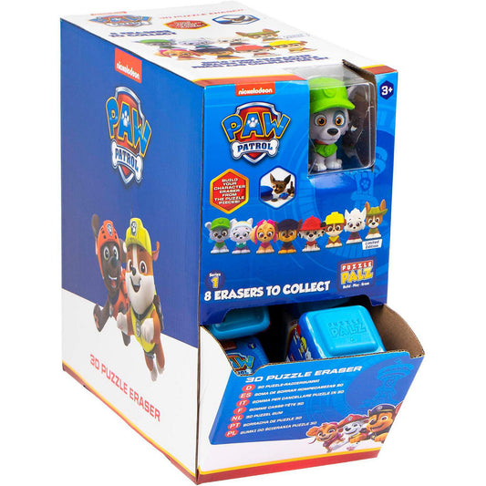 SAMBRO Radiergummi Paw Patrol 3D Puzzle Radierer Blindbag