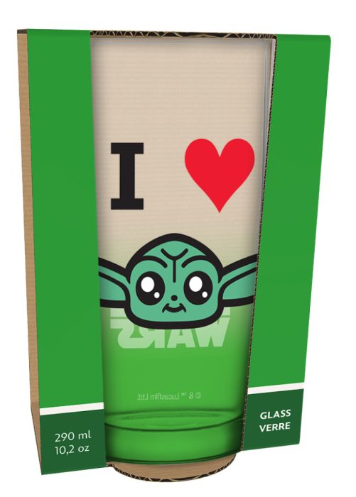 Yoda  Premium-Glasbecher