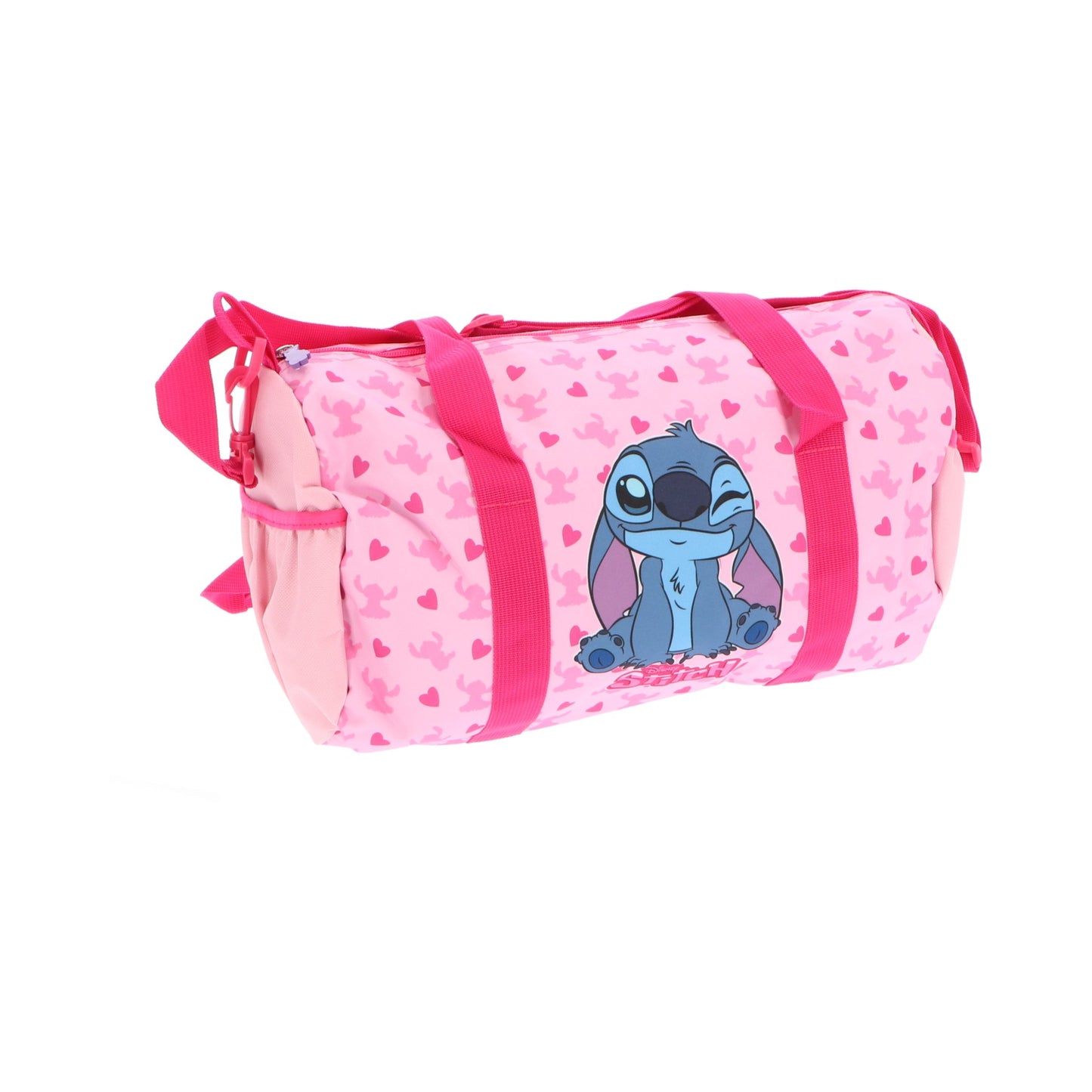 Sporttasche für Kinder – Reisetasche 22x38x18 cm mit Tragegurt rosa