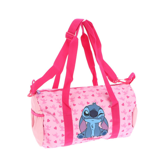 Sporttasche für Kinder – Reisetasche 22x38x18 cm mit Tragegurt rosa