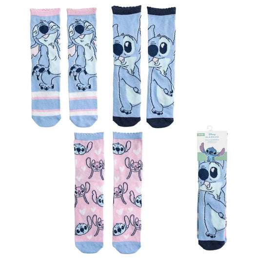 3er-Pack Disney Stitch Kinder/ Erwachsene Socken