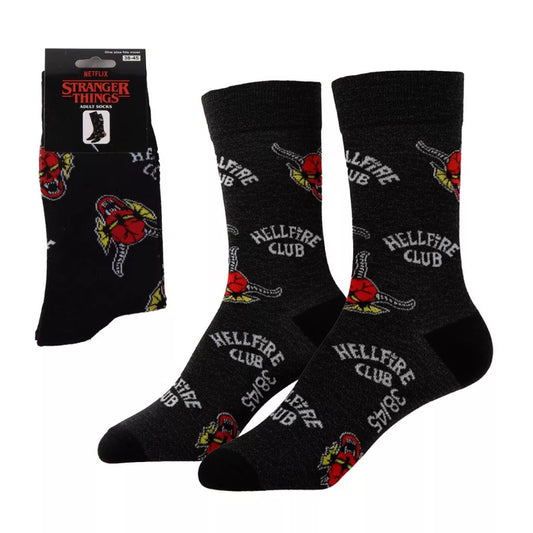 Stranger Things Hellfire Erwachsene  Socken 38/45