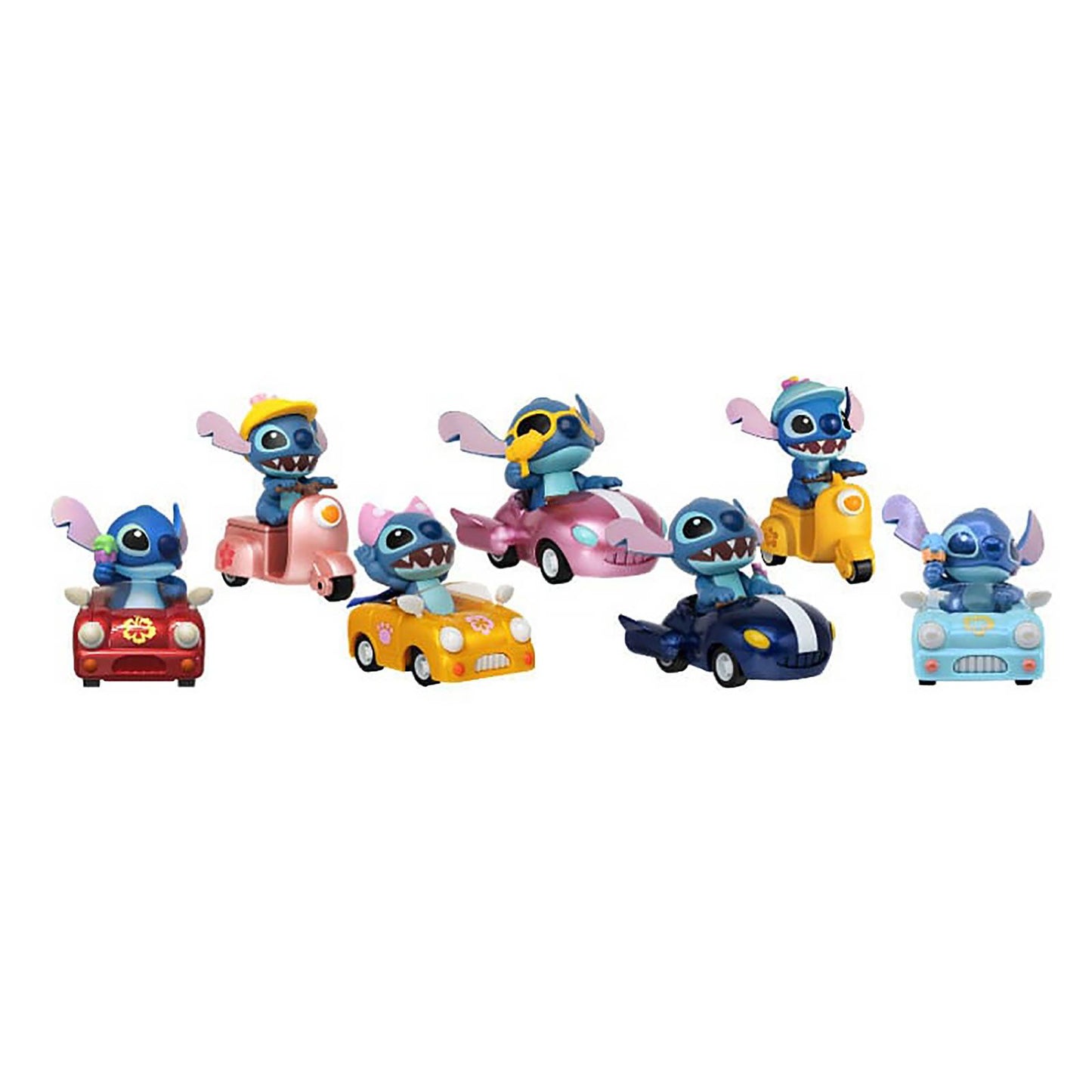 Lilo & Stitch Zoom Hero Rückzug-Fahrzeuge mit Figuren Stitch