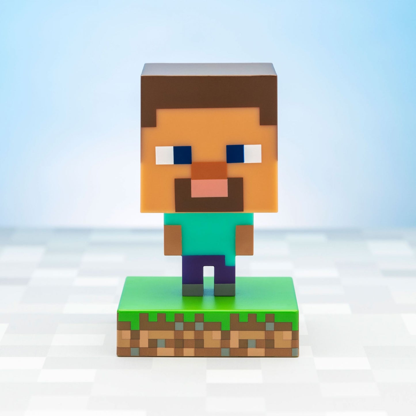Minecraft - Steve Icons 3D Tischlampe